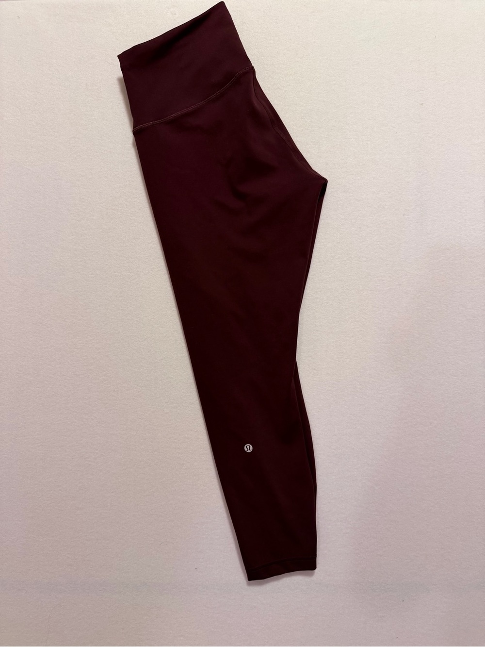 Lululemon Leggings Size 12 Burgundy/Maroon